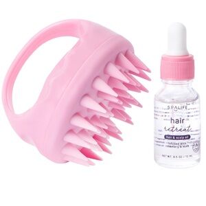 Nourish & Grow Hair Oil and Scalp Massager Duo